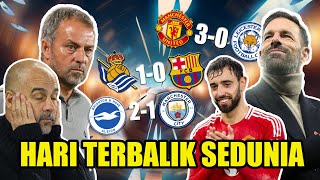 MAN UNITED LUPA CARA KALAH ARSENAL CHELSEA IMBANG BARCELONA DAN MAN CITY KOMPAK MASUK GOA WKWKWK [upl. by Mavra]