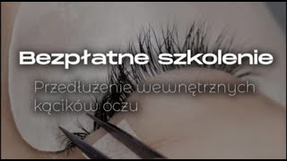 Bezpłatne szkolenie od PLATINUM quotPrzedłużenie wewnętrznych kącików oczuquot [upl. by Adolph]