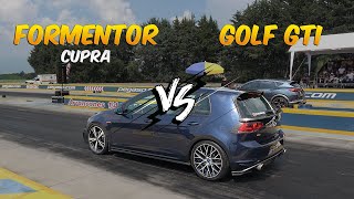 Formentor Cupra vs Golf GTI  Arrancones [upl. by Hubert363]