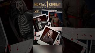 Mortal Kombat 1 Ghostface Gameplay and CostumesMasks shorts [upl. by Poul]