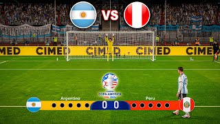 PENAL Argentina – Perú  Copa América 2024  El partido ya está en vivoquot [upl. by Edrea]