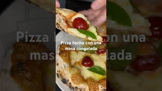 Parte 2 pizza con una masa congelada shorts pizzalover pizzatime [upl. by Nomla]