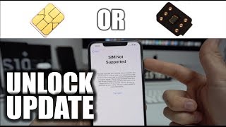 iPhone Unlock Sim Update  April 2019 [upl. by Keemahs]