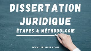 Comment rédiger une dissertation juridique [upl. by Aivun333]