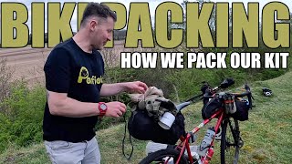 Bikepacking gear unload what we pack for an overnight wildcamping trip 161 [upl. by Dahcir]