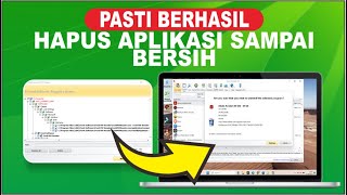 Cara Hapus Aplikasi di LaptopPC Sampai Bersih Sampai Akar [upl. by Gintz]