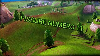 Fortnite  Les fissures sont de retour avec la 11 ème  SUD de WAILING WOODS [upl. by Syman]