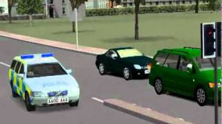 XPI Simulation Police Driving Application [upl. by Eelana]