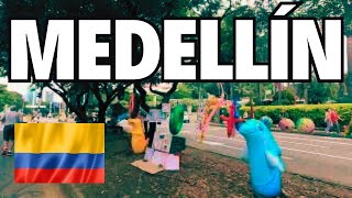 Exploring and Walking Around Medellín Colombia [upl. by Gaither977]