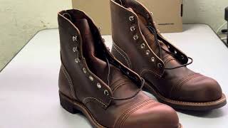 Red wing iron ranger 8085 copper [upl. by Llebana]