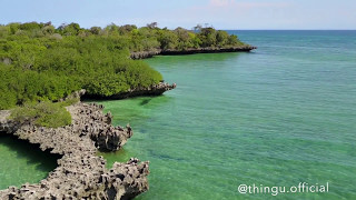 Drone video of Kwale Island Zanzibar [upl. by Eugilegna]