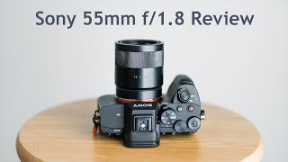 Best 50mm Lens for Sony E Mount  Sony 55mm f18 Review [upl. by Suoirrad]