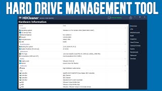 Clean and Manage Your Hard Disks and Other Windows Components with the Free HDCleaner Tool [upl. by Sorvats278]