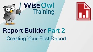 SSRS Report Builder Part 2  Creating Your First Report [upl. by Ykroc32]