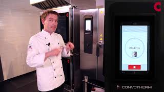 How to use the automatic cleaning programs of the Convotherm maxx combi oven [upl. by Romito]