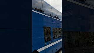 Double Decker BusVaxholmA City in Sweden 🇸🇪 travel shorts [upl. by Lertram]