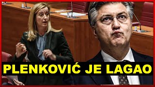 Ahmetović s činjenicama suočila HDZ i premijera Plenkovića quotLagali ste vodite nas u provalijuquot [upl. by Ttennaej]