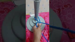 virals useful how to tie knot rope idea for you subscribe my channel thanks shorts [upl. by Arlena542]