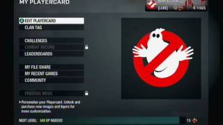 Call of Duty Black Ops  Ghostbusters Custom Emblem Tutorial [upl. by Rani927]