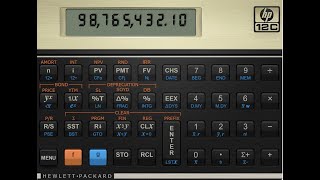 change decimal places on HP 12c HP 12c Platinum [upl. by Tarrsus]