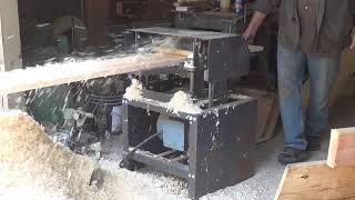 I got the old Sears Belsaw planer up and running [upl. by Lemmuela]