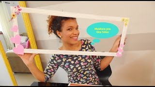 DIY  Moldura para tira fotos [upl. by Nalat]