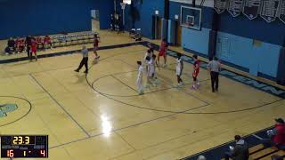 NPHS JV Boys Basketball vs Neshaminy 152024 Huddle Cam [upl. by Ardisi736]