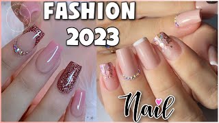 UÑAS CORTAS  GELISH DISEÑOS DE UÑAS EN GEL  Uñas en tendencias 2024  Uñas naturales cortitas [upl. by Sutniuq]