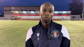 Slough Town 71 AFC Dunstable  John Ufuah interview  16 July 2024 [upl. by Eleanora]