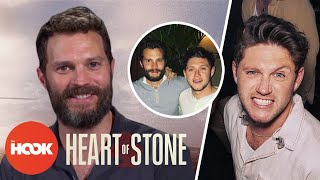 Jamie Dornan FanCasts Niall Horan In Heart of Stone  TheHookOfficial [upl. by Bullard]