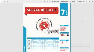 7SINIF EVDE KAL DENEMESİ MODEL YAYINLARI [upl. by Leonora662]