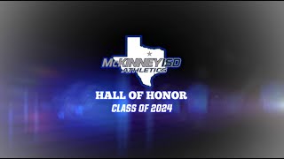 McKinney ISD Athletic Hall of Honor  Class of 2024 [upl. by Attej]