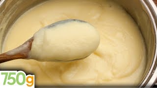 Recette de chef  La crème pâtissière de Philippe Conticini  750g [upl. by Ja]