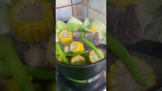 Cooking ni Mamooh Nilagang pork ribs with corn [upl. by Roselia]