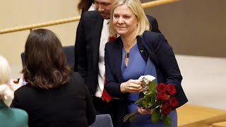 La prima volta in Svezia un governo guidato da una donna la neo premier è Magdalena Andersson [upl. by Mohr]