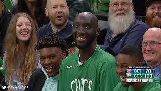 Tacko Fall FULL Coverage vs Detroit Pistons 12202019 [upl. by Akemot]