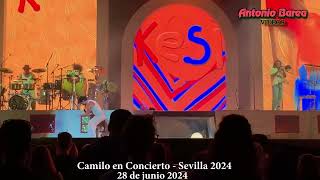 20240628  CAMILO CONCIERTO EN SEVILLA  TOUR 2024 [upl. by Aicirtel799]