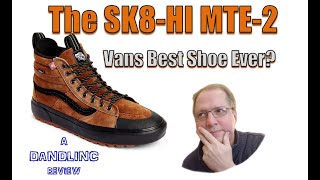 Vans SK8HI MTE 2 Shoe is AWESOME Made For the Elements MTE [upl. by Rennug43]