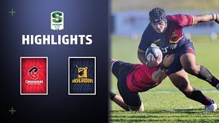 HIGHLIGHTS  Crusaders v Highlanders Super Rugby Under 20s 2024 [upl. by Amihsat]