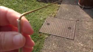 Dowsing Rods  using rods to find things [upl. by Gillead]