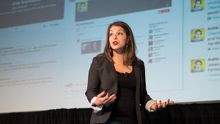 Anita Sarkeesian Feminist Frequency  XOXO Festival 2014 [upl. by Idnym]