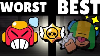 Ranking All The LEGENDARY Brawlers Worst To BEST [upl. by Ayimat]