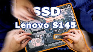 Como instalar SSD M2 NVMe no notebook Lenovo Ideapad S145 sem precisar formatar Tutorial COMPLETO [upl. by Aenad]