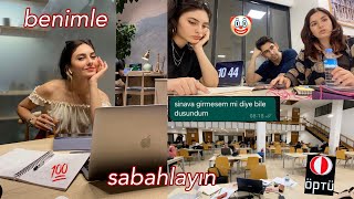 BENİMLE SABAHLAYIN I odtü kütüphanesi ve final haftası edition [upl. by Aiksa]