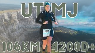 ULTRA TRAIL DES MONTAGNES DU JURA  Je cours mon premier 100KM [upl. by Ilanos]