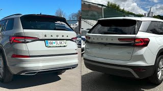 NEW Skoda KODIAQ 2024 vs OLD Skoda KODIAQ 2024  INTERIOR Comparison [upl. by Cymbre273]