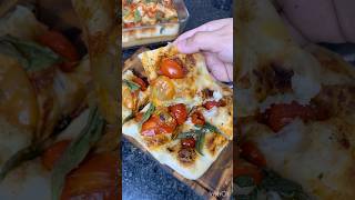 Easy Focaccia food recipe cookingshorts homemade baking bread easyrecipe tasty foodie cook [upl. by Ahsenauq]