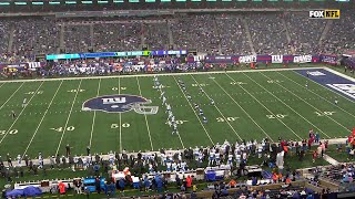 Giants return kickoff in preseason opener under new rules [upl. by Dudden]