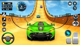 Mega car ramp challeng car drive spider man Android Gamplay [upl. by Rednirah]