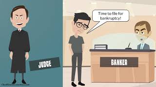 Insolvency vs Default vs Bankruptcy Three Terms Defined Explained and Compared in One Minute [upl. by Neeoma645]